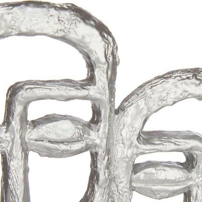 Figura Decorativa Gift Decor YZ211914-3 YZ211914-3 Plateado Plata Cara 27 x 32,5 x 10,5 cm 1 Figura Decorativa Gift Decor YZ211914-3 YZ211914-3 Plateado Plata Cara 27 x 32,5 x 10,5 cm 1