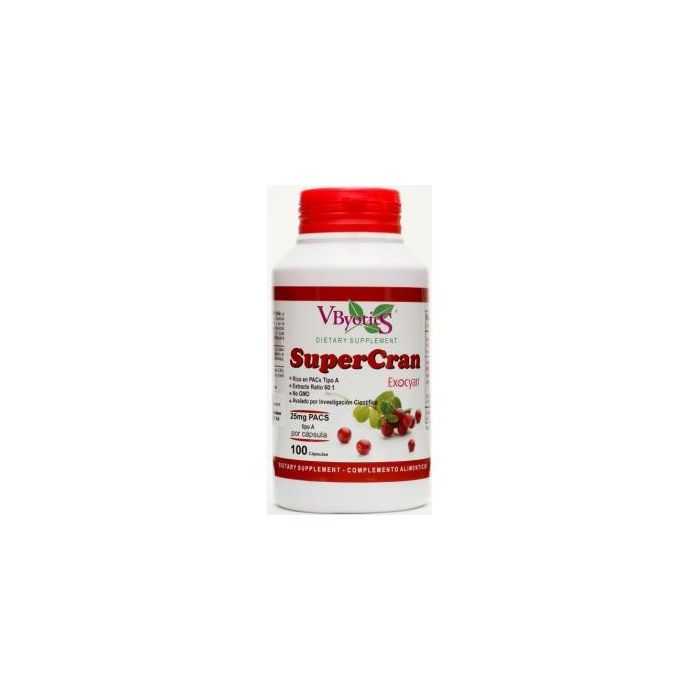 Super Cran Arandano Rojo 100Cap. Super Cran Arandano Rojo 100Cap.