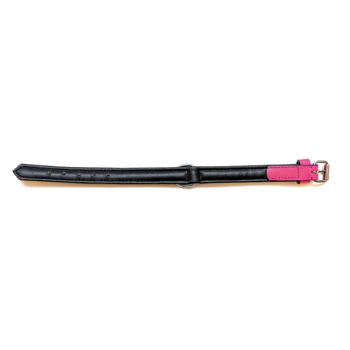 Collar Piel Acolchado 40 cm X 20 mm Fuxia 1 Collar Piel Acolchado 40 cm X 20 mm Fuxia 1