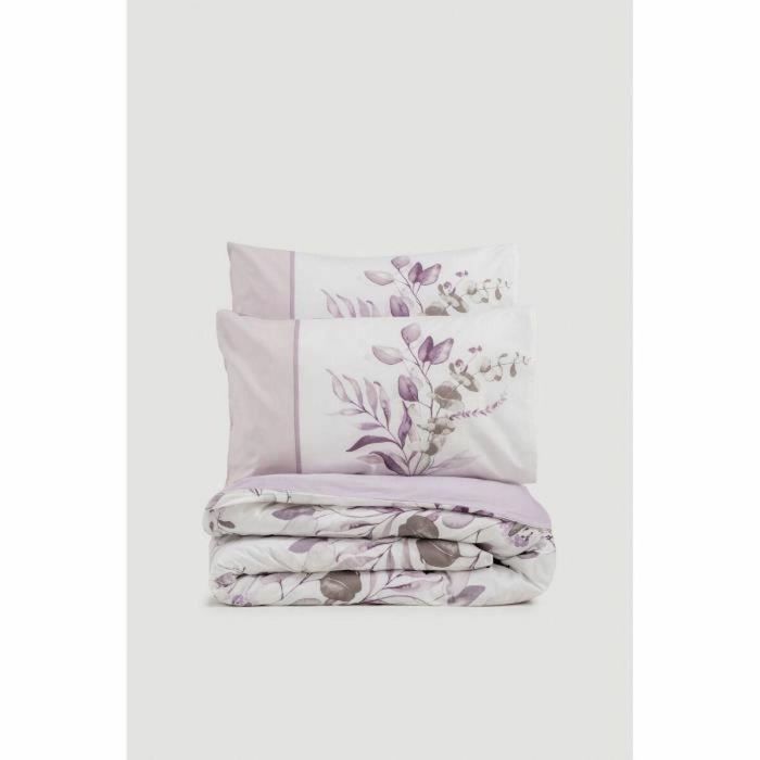 Juego de funda nórdica Blanco 220 x 240 cm 2