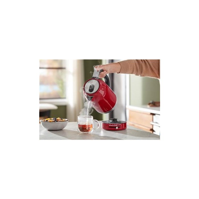Kitchenaid Hervidor de Agua 5KEK1701 Rojo con Calentamiento Preciso y Temperatura Variable de 50°C a 100°C, Gran Tamaño 6 Kitchenaid Hervidor de Agua 5KEK1701 Rojo con Calentamiento Preciso y Temperatura Variable de 50°C a 100°C, Gran Tamaño 6