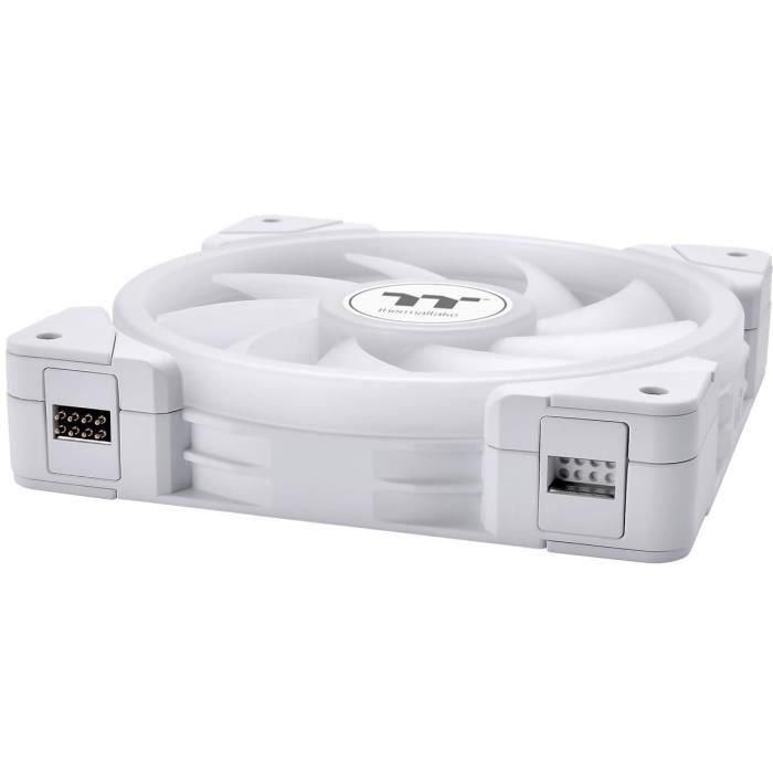 THERMALTAKE SWAFAN EX12 ARGB Sync (Blanco) - Ventilador de 120 mm para carcasa de PC 2