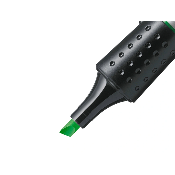 Stabilo Marcador Fluorescente Luminator Verde Caja 5 Ud 1+4mm Tinta Visible Anti-Secado 3