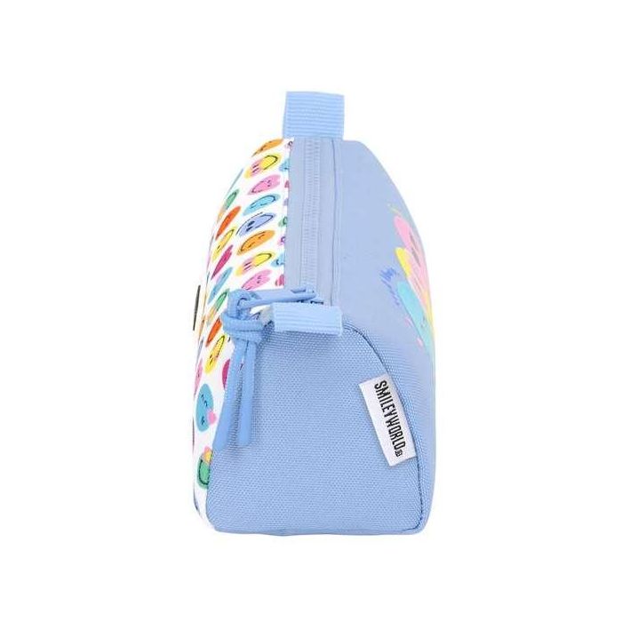 Safta Estuche Portatodo Escolar Reciclado Smiley World Joyful con 1 Cremallera, 80x210x70 mm 2 Safta Estuche Portatodo Escolar Reciclado Smiley World Joyful con 1 Cremallera, 80x210x70 mm 2