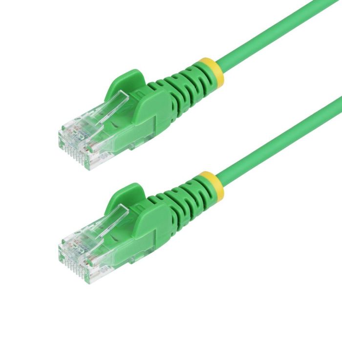 Conector RJ45 Categoría 6 FTP Startech N6PAT100CMGNS Verde 1 m