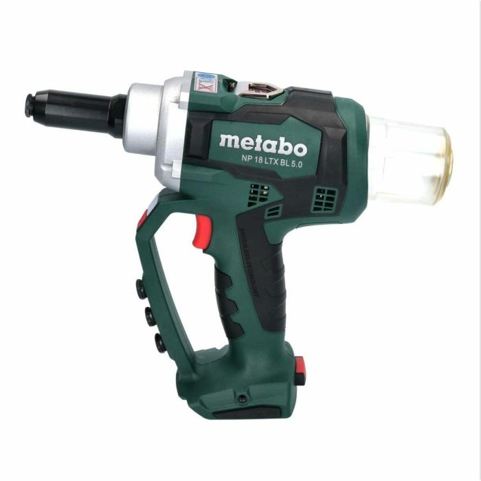 Metabo NP 18 LTX BL 5.0 MET2009265858713 Remachadora Eléctrica Inalámbrica 18 V con Maletín MetaBOX 145 L 4 Metabo NP 18 LTX BL 5.0 MET2009265858713 Remachadora Eléctrica Inalámbrica 18 V con Maletín MetaBOX 145 L 4
