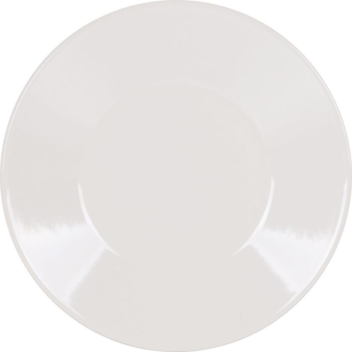 La Mediterranea Plato Postre 21.5 cm "Maitre" Ivory Brill, Colección Ivory (12 Unidades) 2