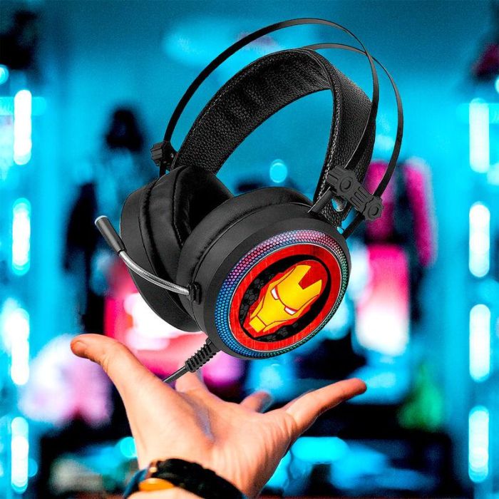 Auriculares gaming Iron Man Marvel 1 Auriculares gaming Iron Man Marvel 1