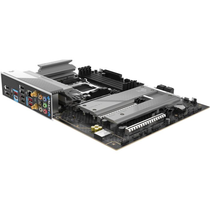 Sapphire Placa Base NITRO+ B850A WiFi 7 AMD Socket AM5 DDR5 Micro ATX con 1xHDMI 1.4 1xDP 1.2 4