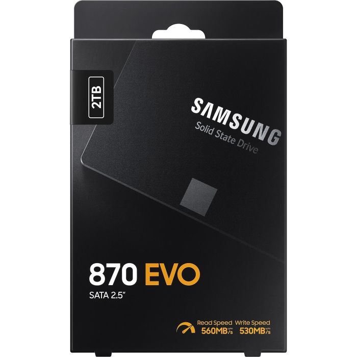 Samsung 870 EVO SSD 2 TB 2.5" SATA III V-NAND MLC - Unidad Estado Sólido para PC y Portátil con Alto Rendimiento 8