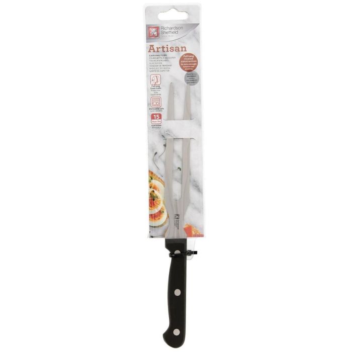 Richardson Sheffield Artisan Tenedor Trinchante Acero Inoxidable de alta calidad 15,5 cm (6 Unidades) Mango ergonómico, Apto lavavajillas 1