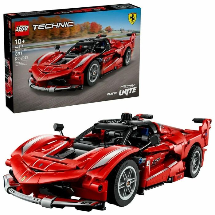 LEGO 42212 Technic Ferrari FXX K, Juego de Construcción para Niños y Niñas, 897 Piezas, Multicolor, +10 Años 9