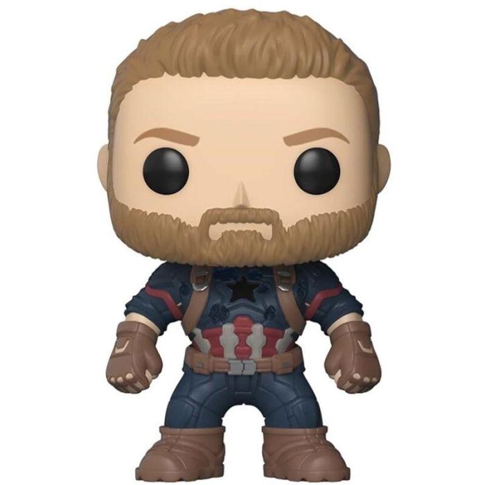 Funko Pop Marvel Infinity War Capitán América - Figura de Vinilo de 9 cm con Caja Original 1