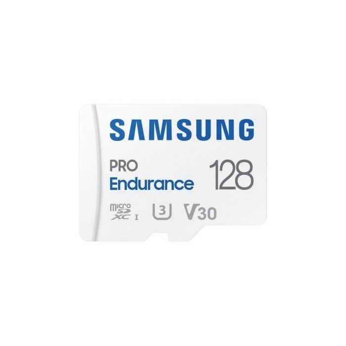 Tarjeta de Memoria Samsung Pro Endurance 128GB microSD XC con Adaptador/ Clase 10/ 100MBs 1 Tarjeta de Memoria Samsung Pro Endurance 128GB microSD XC con Adaptador/ Clase 10/ 100MBs 1