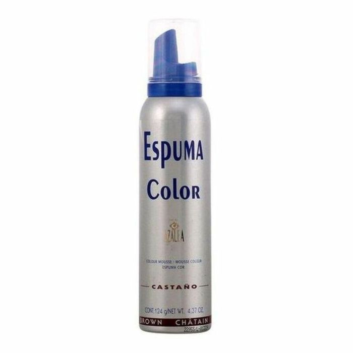 Azalea Espuma Color Tinte Semipermanente para Cabello Castaño, Mousse Tonalizador con Volumen y Brillo Duradero 200 ml