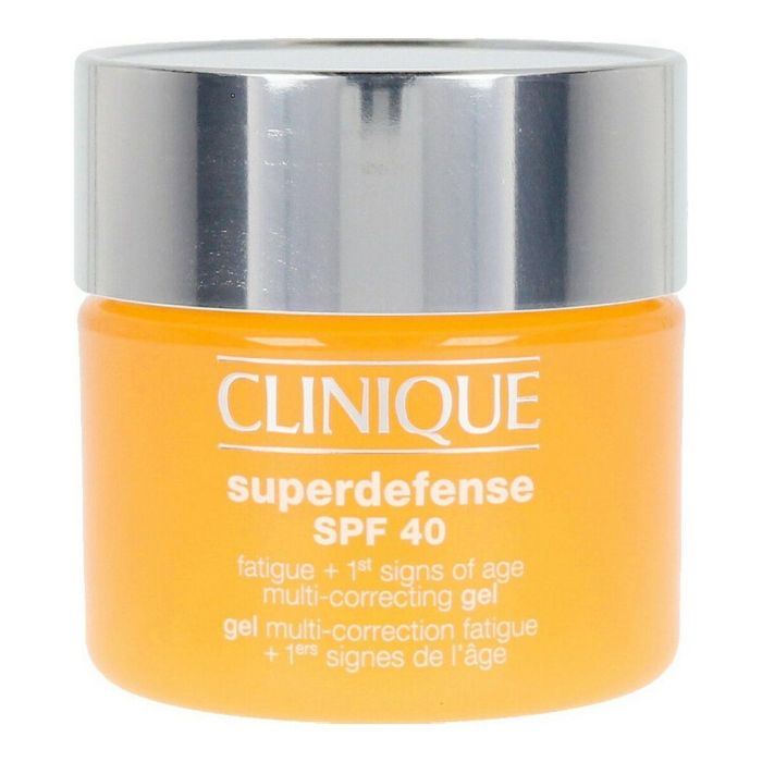 Clinique SUPERDEFENSE Gel Antifatiga Primeros Signos Envejecimiento Hidratante Antioxidante SPF40 50ml Todo Tipo Pieles Sin Alcohol Fragancia Clinique SUPERDEFENSE Gel Antifatiga Primeros Signos Envejecimiento Hidratante Antioxidante SPF40 50ml Todo Tipo Pieles Sin Alcohol Fragancia