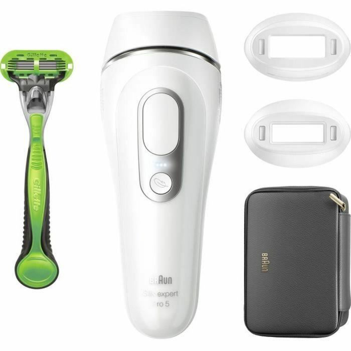 Braun Depiladora de luz pulsada Silk-expert Pro 5 IPL PL5145 Blanco, verde y negro 15 Braun Depiladora de luz pulsada Silk-expert Pro 5 IPL PL5145 Blanco, verde y negro 15