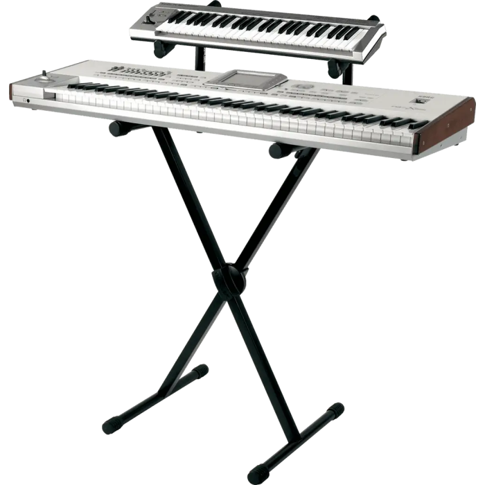 Quiklok Soporte Teclado T500 Formato "X" Trigger Lok / Perfil Simple - Negro 2