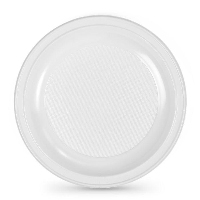 Set de 25 platos redondos de plástico ecológico Algon 25 cm (12 Cajas) 3 Set de 25 platos redondos de plástico ecológico Algon 25 cm (12 Cajas) 3