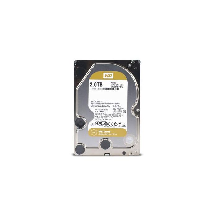 Western Digital Gold 3.5" 2000 GB Serial ATA III 2 Western Digital Gold 3.5" 2000 GB Serial ATA III 2