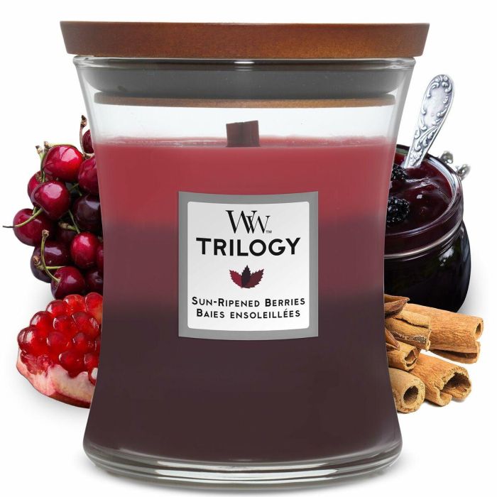 Vela Perfumada Woodwick Black Cherry 275 g 1