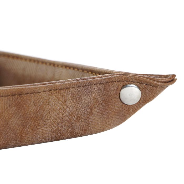 Bandeja Vaciabolsillos Tradicional DKD Home Decor Marron 18.5 x 4 x 18.5 cm (6 Unidades) 1 Bandeja Vaciabolsillos Tradicional DKD Home Decor Marron 18.5 x 4 x 18.5 cm (6 Unidades) 1