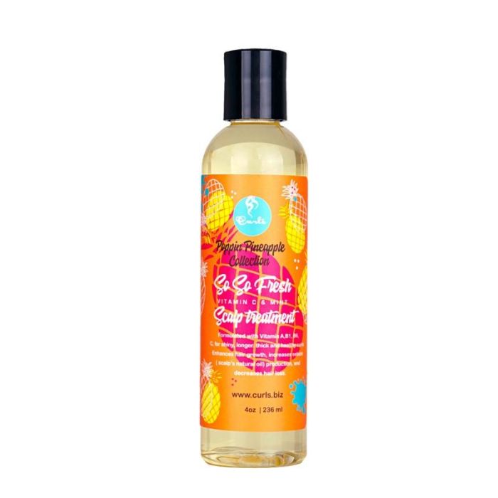 Curls Poppin Pineapple Collection So So Fresh Scalp Tratamiento 236 ml Curls Poppin Pineapple Collection So So Fresh Scalp Tratamiento 236 ml