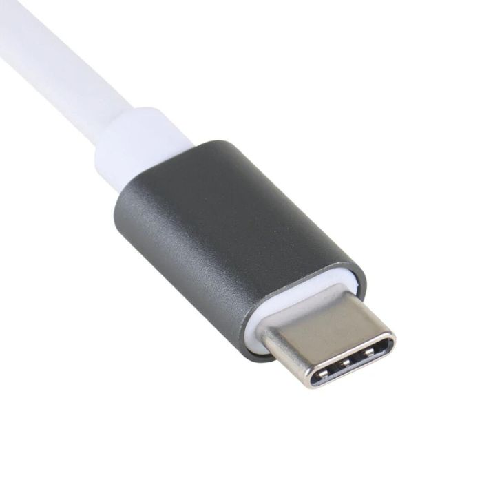 Hub USB-C iggual IGG319253 Negro Gris 2