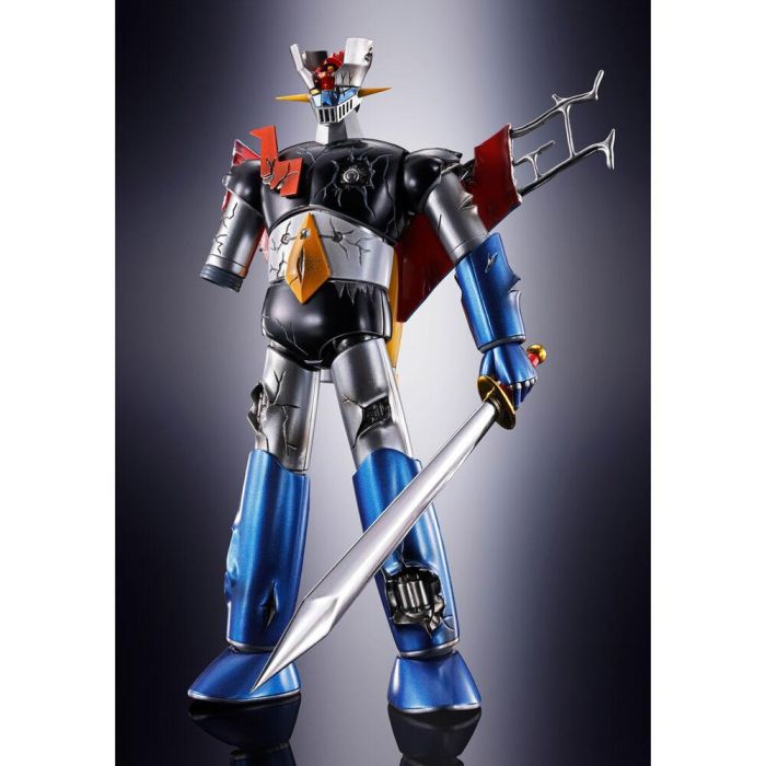 Tamashii Nations GX-105D Mazinger Z -Kakumeishinka- Damage Version, 16.5 cm, con accesorios, Soul of Chogokin 5 Tamashii Nations GX-105D Mazinger Z -Kakumeishinka- Damage Version, 16.5 cm, con accesorios, Soul of Chogokin 5