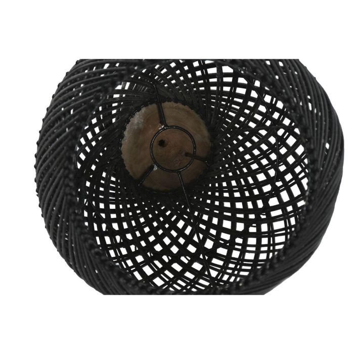 DKD Home Decor Pantalla Item Home Negra Hecha a Mano de Bambú y Teca, 35x35x85 cm, Set de 2. Colección Lamps 2c 24. 1 DKD Home Decor Pantalla Item Home Negra Hecha a Mano de Bambú y Teca, 35x35x85 cm, Set de 2. Colección Lamps 2c 24. 1