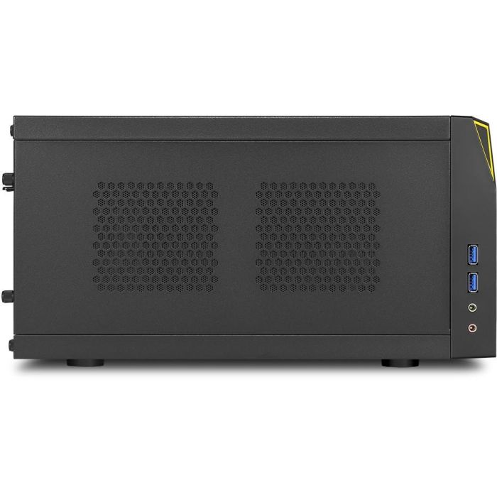 SHARKOON Shark Zone C10 Mini-ITX Caja de PC Negra 4