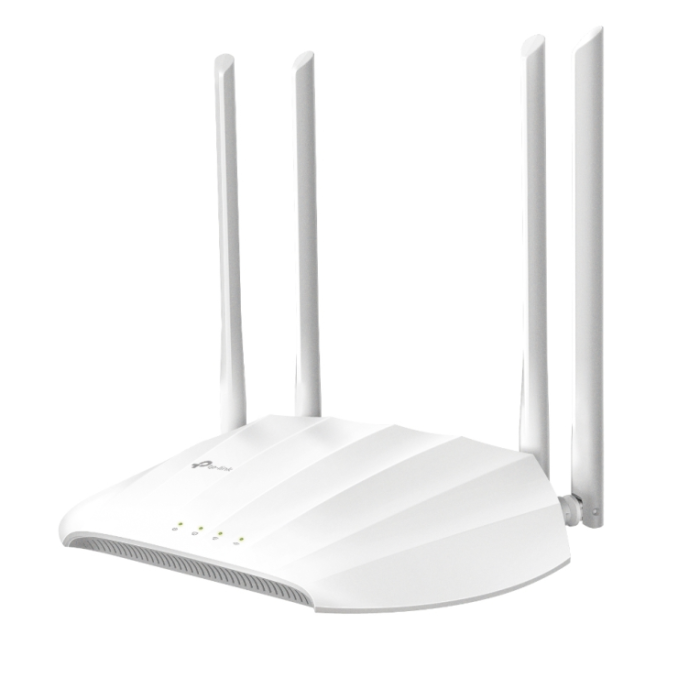 TP-Link TL-WA1201 Punto de Acceso Inalámbrico Wi-Fi 5 AC1200 Dual Band Gigabit PoE Blanco con 4 Antenas Externas