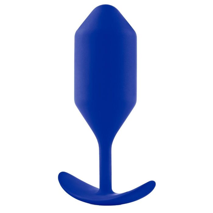 Plug Anal B-Vibe 4 Azul Azul marino 9 Plug Anal B-Vibe 4 Azul Azul marino 9