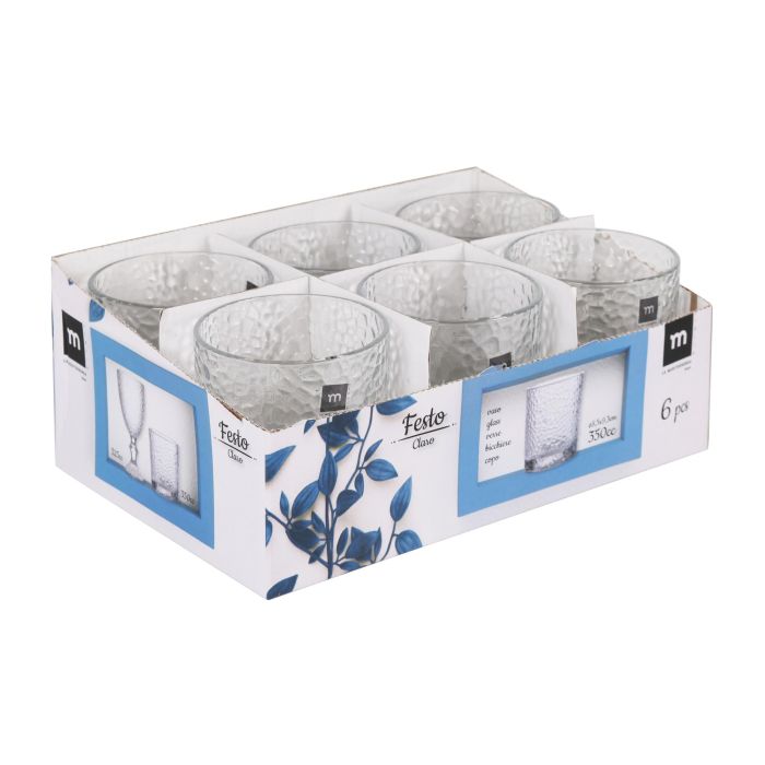La Mediterranea Vaso Festo Claro 350 cc Colección Festo (36 Unidades) 6
