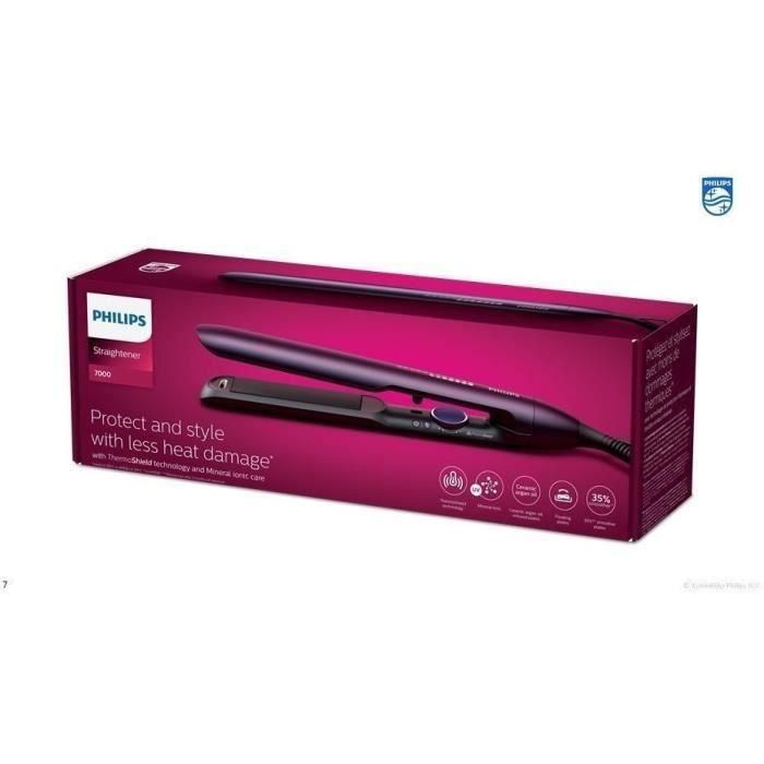 Plancha de Pelo Philips 7000 Series BHS752/00 Púrpura 2 Plancha de Pelo Philips 7000 Series BHS752/00 Púrpura 2