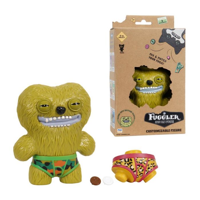 Bizak Fuggler Figura Personalizable Pack 1 - Criatura con dientes extraños, ideal para decorar y coleccionar 1 Bizak Fuggler Figura Personalizable Pack 1 - Criatura con dientes extraños, ideal para decorar y coleccionar 1