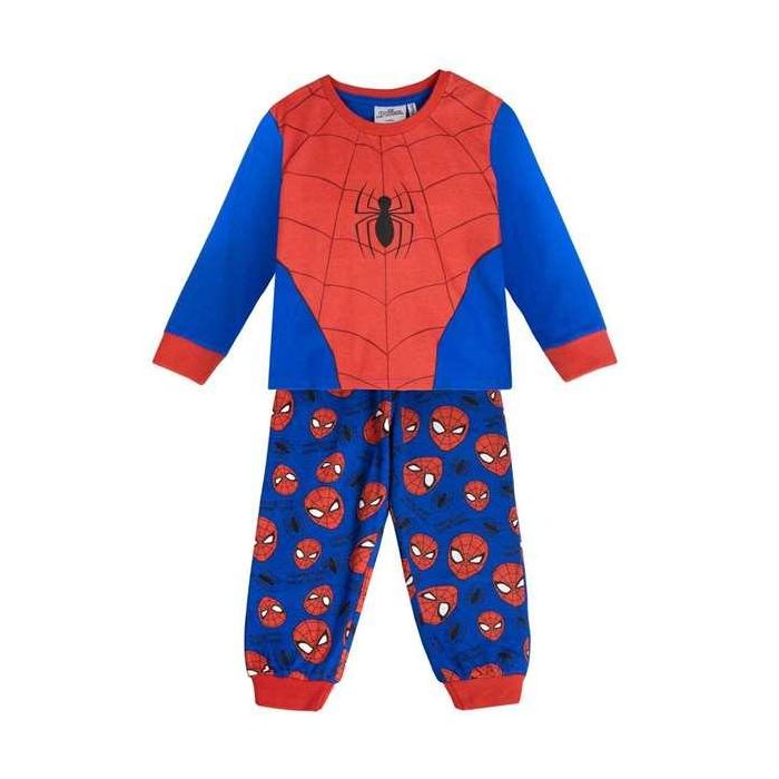Pijama largo single jersey spiderman 8 años 0 Pijama largo single jersey spiderman 8 años 0