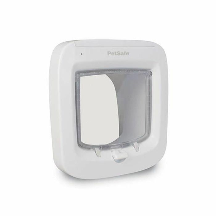 Petsafe Staywell Chatiere para Gatos y Perros Pequeños con Chip, Puerta de 4 Vías y Doble Bloqueo