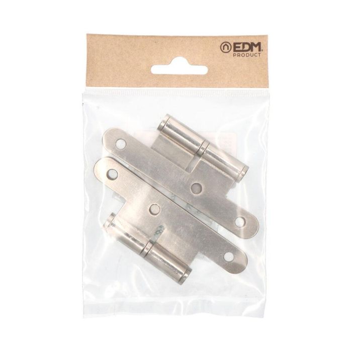 Pernio sin remate pn04 derecha 100x58mm níquel satinado 1 Pernio sin remate pn04 derecha 100x58mm níquel satinado 1