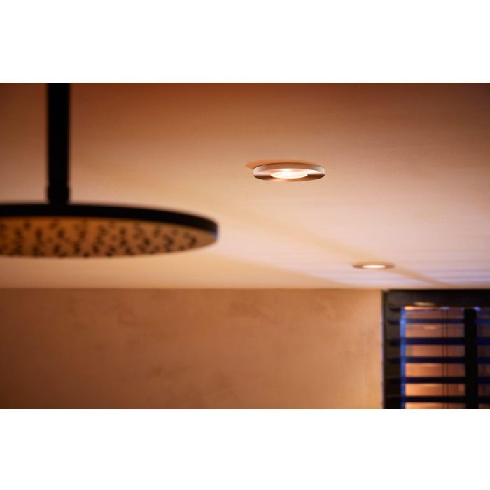 Philips Hue White & Color Ambiance Xamento Einbauspot Silber 1x4.2W 4