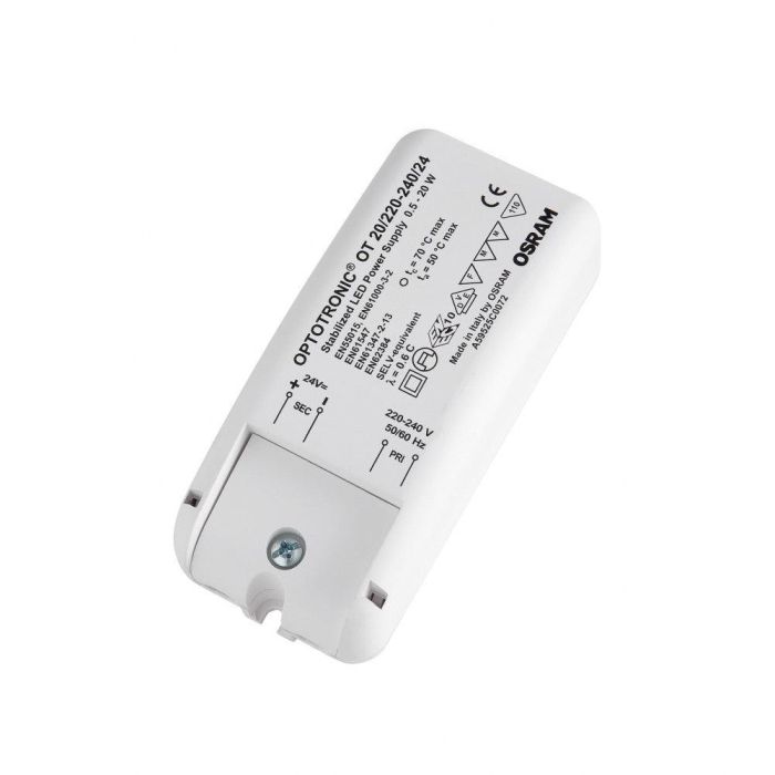 Osram LVE-4050300618111 OptoTronic OT CV 20/220-240/24 Driver LED Fuente Alimentación Tensión Constante 24V 240W para SELV 0 Osram LVE-4050300618111 OptoTronic OT CV 20/220-240/24 Driver LED Fuente Alimentación Tensión Constante 24V 240W para SELV 0
