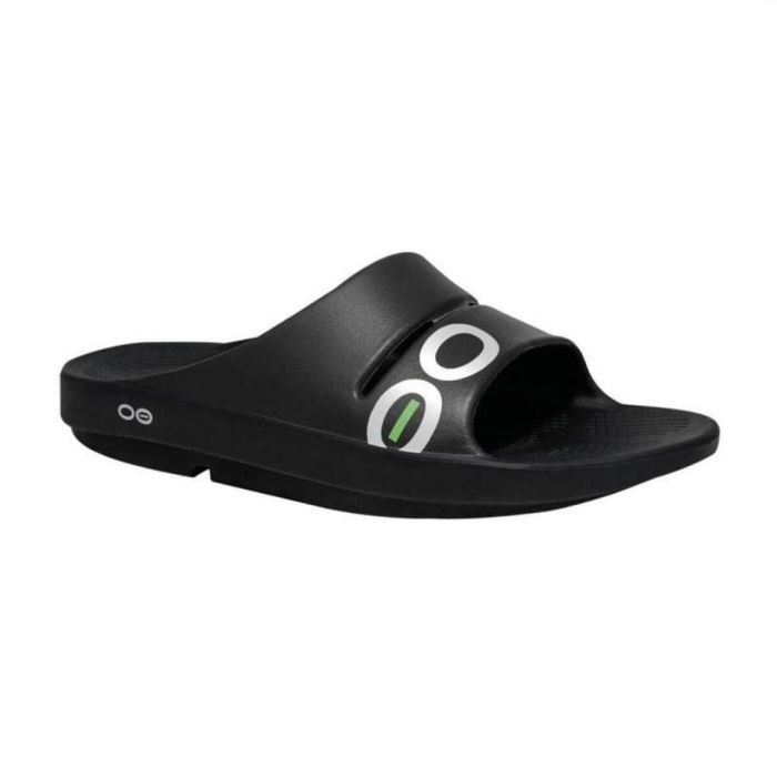 Chanclas para Hombre OOfos Recovery Ooahh Sport Negro XL 1
