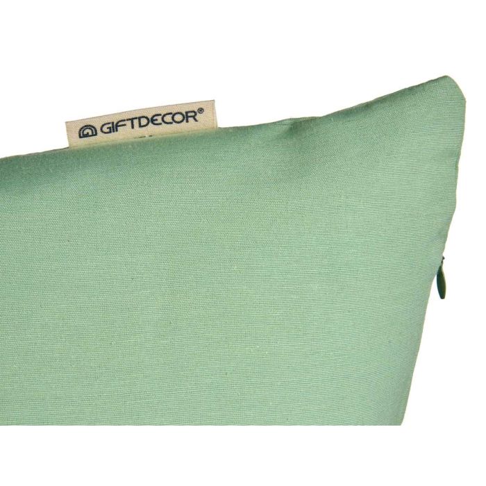 Funda Cojin Cremallera 60X60 Verde Giftdecor (24 Unidades) 4 Funda Cojin Cremallera 60X60 Verde Giftdecor (24 Unidades) 4