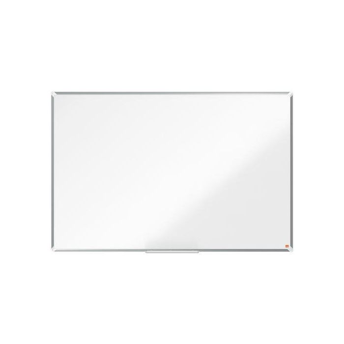 Pizarra Blanca Magnetica Nobo Premium Plus Vitrificada Marco Aluminio 150X100 Cm