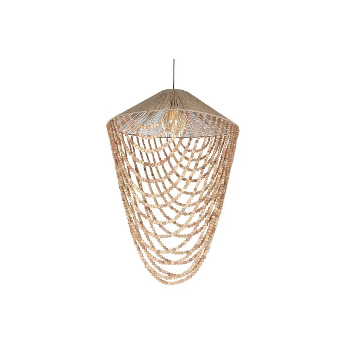 Lampara Techo Moderno DKD Home Decor Marron Claro 67 x 100 x 67 cm Lampara Techo Moderno DKD Home Decor Marron Claro 67 x 100 x 67 cm