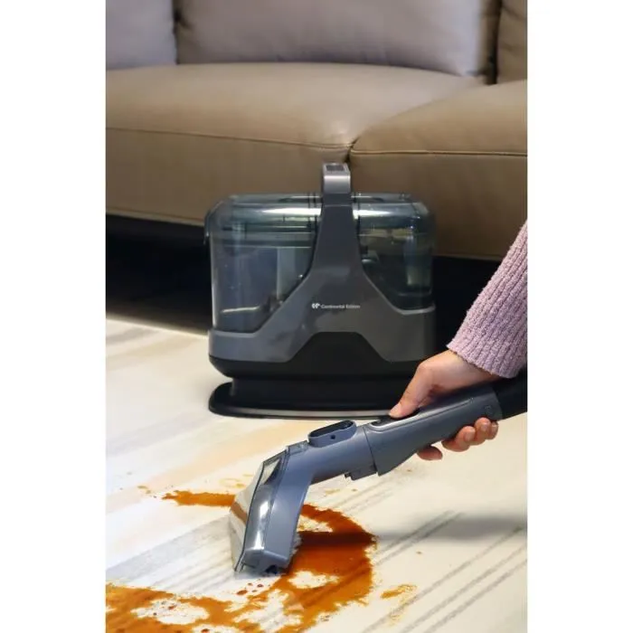 Continental Edison Limpiador Quitamanchas para Sofás, Alfombras y Tapicerías CEVCSP330G - 600 W - Tanque 1,3 L - Manguera 1,6 M 5