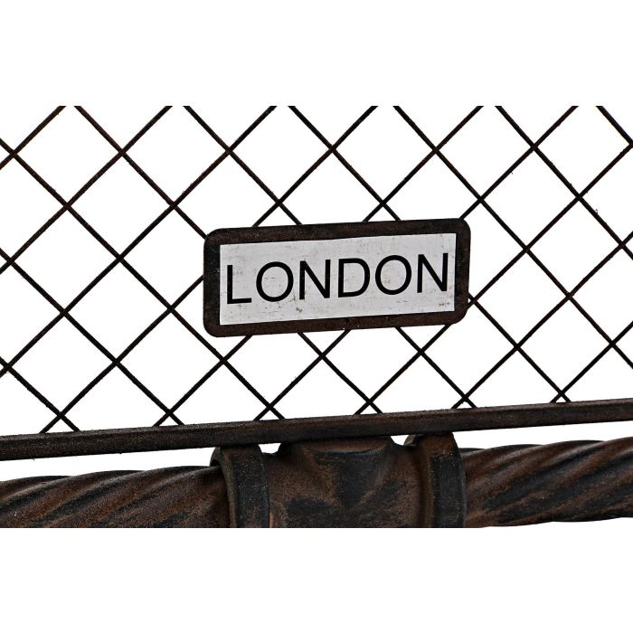 DKD Home Decor Reloj Pared Loft Gris Oscuro 5 x 42 x 93 cm 3