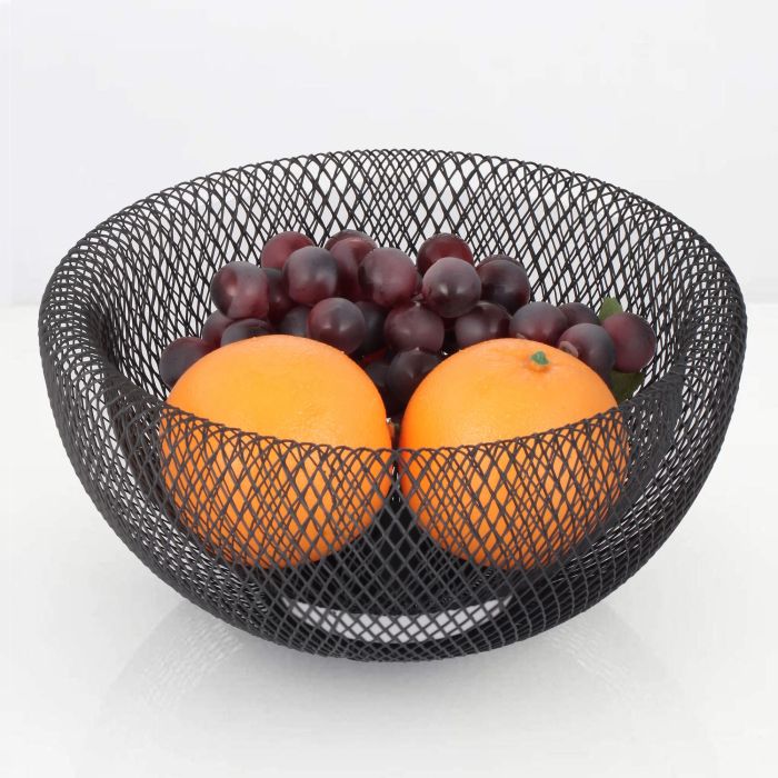 Cesta de metal para frutas Confortime 30x13.5 cm (6 Unidades) 11 Cesta de metal para frutas Confortime 30x13.5 cm (6 Unidades) 11