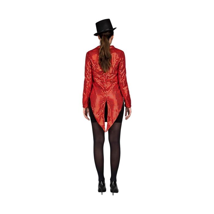 Disfraz chaqué show woman rojo talla m-l 3 Disfraz chaqué show woman rojo talla m-l 3