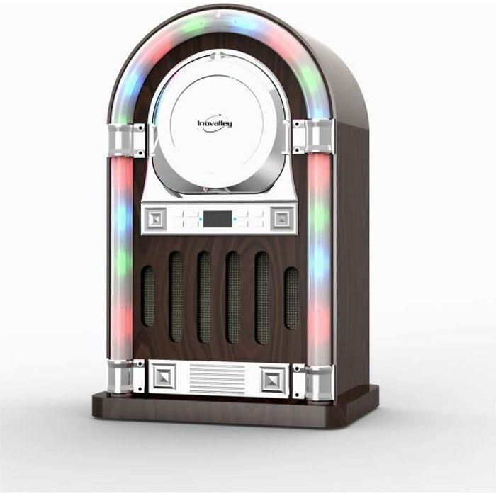 INOVALLEY RETRO13N Juke Box - Reproductor de CD - Bluetooth